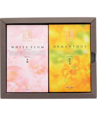 <${item.brandName}> 〈日本香堂〉花風　白梅・金木犀　お線香セット［フローラルの香り］【５９７７６３】
