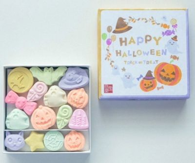 <御菓子司　寳月堂>【１０月２１日（水）～２７日（火）京都／地下１階　店頭お受取りカウンター】＜御菓子司　寳月堂＞季節の和三盆　ハロウィン