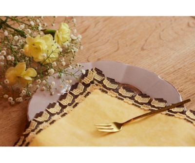 <${item.brandName}>【３月３日（火）～１６日（月）　京都／地下１階　店頭お受取りカウンター】＜福砂屋＞福砂屋×近沢レース店　コラボハンカチ／カステラ（イエロー）