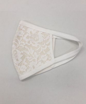 ＜Leilian plus house (Women/大きいサイズ)＞レース仕立て【ファッションマスク】