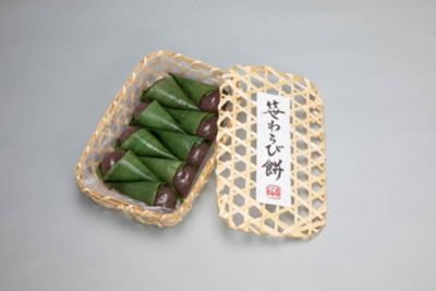 <赤福> 【７月１日（火）　京都／地下１階　店頭お受取りカウンター】＜赤福＞朔日餅　笹わらび餅　化粧箱　※お受取り時間を【種別】よりお選びください。