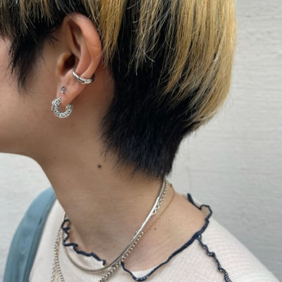 e.m. 両耳セット 両面埋め込みジルコニアピアス | www.supremecourtbar