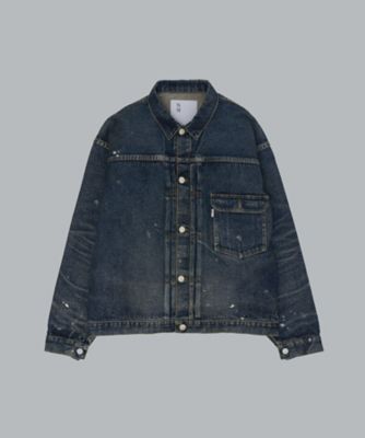 ブルゾン ＃001 TーBACK DENIM JACKET