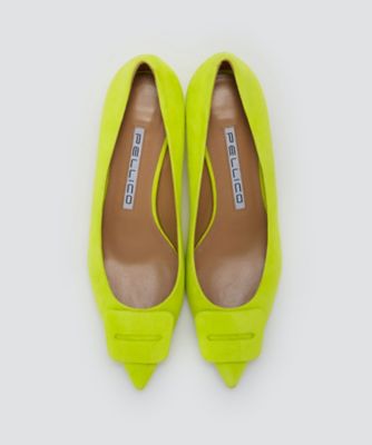 ANIMA アネッリフィッビアスウェードパンプス 3．5cm