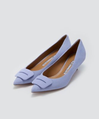 ANIMA アネッリフィッビアスウェードパンプス 3．5cm