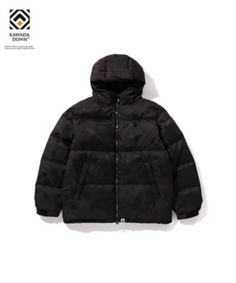 ＜A BATHING APE(R)・BAPE(R) (Men)＞ブルゾン　ＳＯＬＩＤ　ＣＡＭＯ　ＪＡＣＱＵＡＲＤ　ＤＯＷＮ　ＪＡＣＫＥＴ　００１ＤＮＫ８０１００１Ｍ