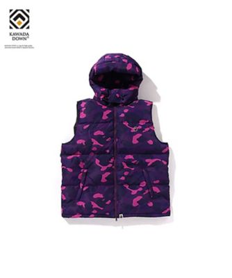 ブルゾン　ＣＯＬＯＲ　ＣＡＭＯ　ＤＯＷＮ　ＶＥＳＴ　００１ＤＮＫ８０１００５Ｍ