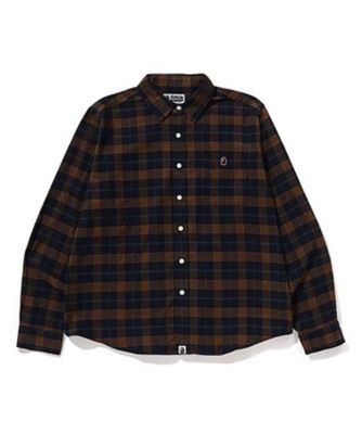 シャツ ONE POINT FLANNEL CHECK RELAXED