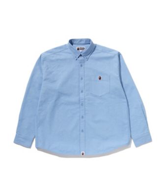 即*୧様 epa／half oxford shirtオックスフォードシャツ シャツ ONE POINT LINE CAMO JACQUARD