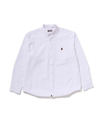 シャツ ONE POINT LINE CAMO JACQUARD