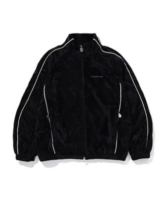 ＜A BATHING APE(R)・BAPE(R) (Men)＞ＢＡＴＨＩＮＧ　ＡＰＥ　ＬＯＧＯ　ＶＥＬＶＥＴ　ＲＥＬＡＸＥＤ　ＦＩＴ　ＴＲＡＣＫ　ＪＡＣＫＥＴ　００１ＳＷＫ８０１３１５Ｍ