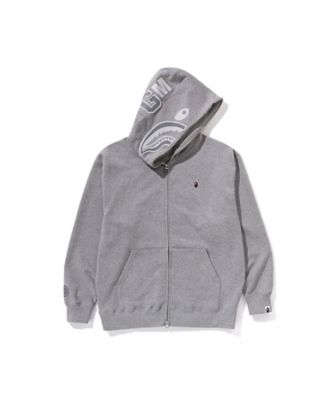 ブルゾン　ＯＮＥ　ＰＯＩＮＴ　ＡＰＥ　ＨＥＡＤ　ＳＨＡＲＫ　ＲＥＬＡＸＥＤ　ＦＩＴ　ＺＩＰ　ＨＯＯＤＩＥ　００１ＺＰＫ８０１３０５Ｍ