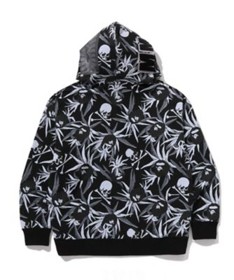 フーディ MM BAPE TRОPICAL SKULL CAMО