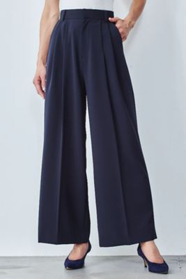 ＜IVY I′M NAVY＞ＴＵＣＫ　ＷＩＤＥ　ＴＲＯＵＳＥＲＳ