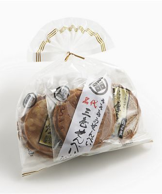 【菓遊庵おまとめ】岩手／名代三色せんべい