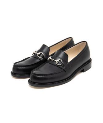 ＜三越伊勢丹/公式＞ foot the coacher (Men)/フット ザ コーチャー シューズ FT BIT LOAFER（LEATHER SOLE）FTC2412008 BLACK/SIL 靴【三越伊勢丹/公式】