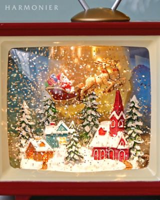 希少✨️ 新品 HARMONIER ハルモニア オルゴール リキッド クリスマス クリスマスおまとめ】リキッドLEDオルゴールテレビ | HARMONIER