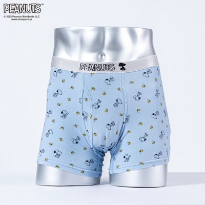 ボクサーパンツ 前開き スヌーピー＆ウッドストック