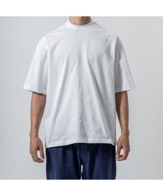 ＜木村メリヤス工場 (Men)＞バックハイネック天竺Ｔシャツ　ピマコットン　０１１３６４５１０３