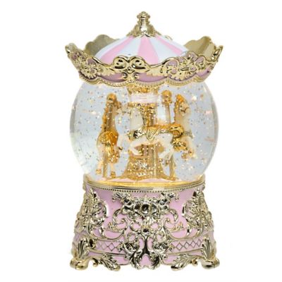 希少✨新品✨ HARMONIER クリスマス リキッド スノードーム ハルモニア クリスマスおまとめ】リキッドLEDスノードームカルーセル／ピンク