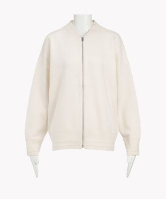 【未使用品】 Theory AIRY COTTON SHEER BOMBER セオリー Theory 24SS AIRY COTTON SHEER BOMBER ジャケット