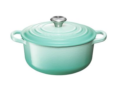 ＜LE CREUSET＞シグニチャー　ココット・ロンド　クールミント　各種