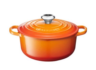 LE CREUSET シグニチャー ココット ロンド20cm 内面ブラックマット自宅保管品になります