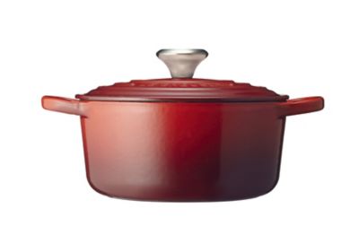 LE CREUSET シグニチャー ココット ロンド20cm 内面ブラックマット自宅保管品になります