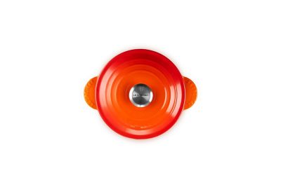ルクルーゼ　ココットエブリ　18サイズ　オレンジ　フレイム　Flame ココット・エブリィ 18 オレンジ (シルバーツマミ) | 選べる