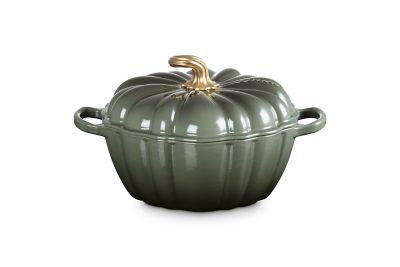 シグニチャー ココット・パンプキン ２４ｃｍ タイム （ゴールドツマミ） 【ル・クルーゼおまとめ】 | LE CREUSET/ル・クルーゼ |  三越伊勢丹オンラインストア・通販【公式】