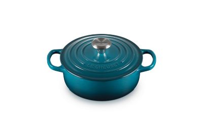 【ル・クルーゼおまとめ】シグニチャー　ココット・ジャポネーズ　１８ｃｍ　ディープティール
