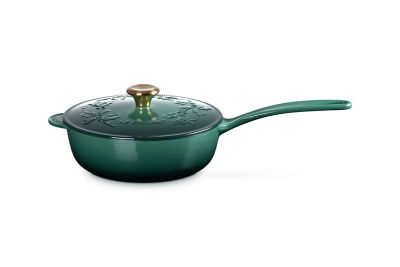 ル・クルーゼおまとめ】ソーシエ ２１ｃｍ ホーリーレリーフ アーティチョーク （ゴールドツマミ） | LE CREUSET/ル・クルーゼ |  三越伊勢丹オンラインストア・通販【公式】