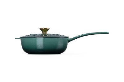 ル・クルーゼおまとめ】ソーシエ ２１ｃｍ ホーリーレリーフ アーティチョーク （ゴールドツマミ） | LE CREUSET/ル・クルーゼ |  三越伊勢丹オンラインストア・通販【公式】