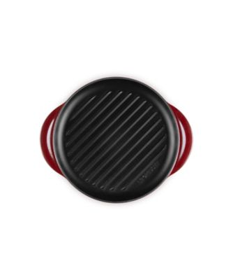 ル・クルーゼおまとめ】ラウンド・グリル 25cm ガーネット | LE