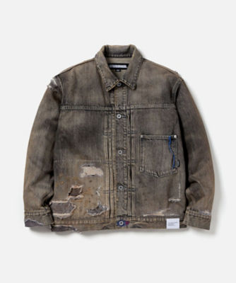 デニムジャケット ＳＡＶＡＧＥ ＤＥＮＩＭ ＴＹＰＥ－１ ＪＡＣＫＥＴ ２４１ＸＢＮＨ－ＪＫＭ０１ | ファッション・服 |  三越伊勢丹オンラインストア・通販【公式】