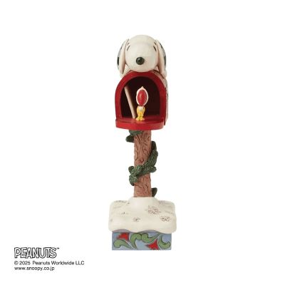 フィギュア　Ｓｎｏｏｐｙ　ａｎｄ　Ｗｏｏｄｓｔｏｃｋ　Ｃｈｒｉｓｔｍａｓ　Ｍａｉｌｂｏｘ