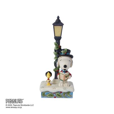 edom (Men)/エドム フィギュア Snoopy and Woodstock LED Lamp post