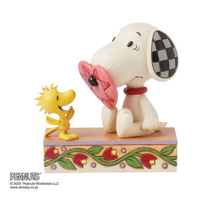 edom (Men)/エドム フィギュア Snoopy with Nose Through Heart