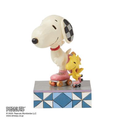 edom (Men)/エドム フィギュア Snoopy & Woodstock Roller Skate