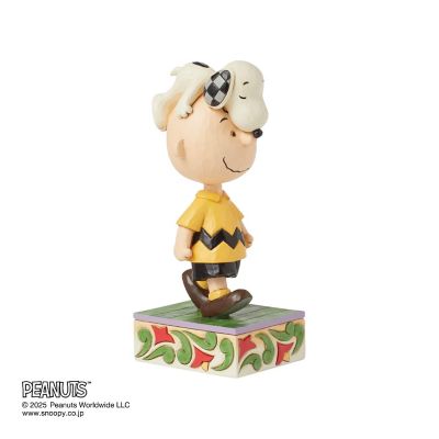 edom (Men)/エドム フィギュア Snoopy on Charlie Brown’s Head
