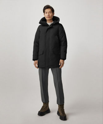 ダウンパーカ Ｌａｎｇｆｏｒｄ Ｐａｒｋａ Ｂｌａｃｋ Ｌａｂｅｌ