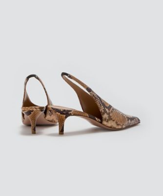 VIOLA バックスリングパンプス 5．0cm PYTHON 3356 