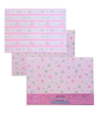 ＜Olor Japan (Women)＞■【受注商品】１２月上旬以降お届け　ＰＯＰ　ＰＩＮＫデザインペーパーセットリトルツインスターズ