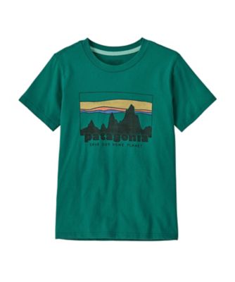 patagonia 子供用ウェア 5T 青と緑 Patagonia Baby Micro D™ Snap-T® Fleece Jacket – Early Rider®