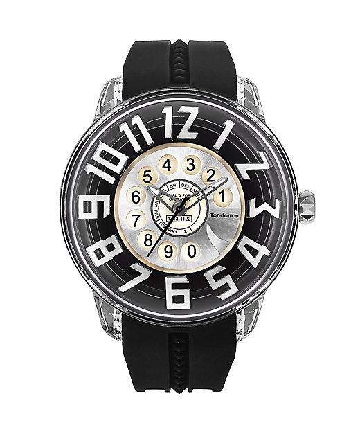 ＜三越伊勢丹/公式＞ 時計 キングドーム 50mm ブラック 腕時計