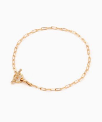 ＜MONAKA jewellery (Women)＞Ｍａｎｔｅｌ　Ｂａｒ　Ｄｉａｍｏｎｄ　Ｂｒａｃｅｌｅｔ　ブレスレット