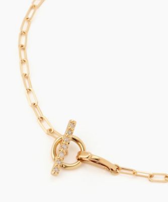 Ｍａｎｔｅｌ　Ｂａｒ　Ｄｉａｍｏｎｄ　Ｂｒａｃｅｌｅｔ　ブレスレット