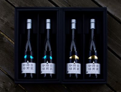 ★【産直】４本セット特濃アイス珈琲・水出し珈琲（北海道名水珈琲）