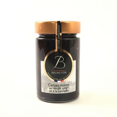 ＜BRUNETON＞【新宿フランス展おまとめ】★ブラックチェリー＆ワイン（シナモン風味）コンフィチュール