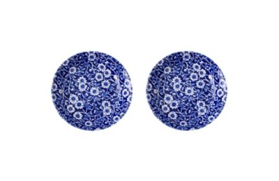 ＜BURLEIGH＞★【予約販売】ブルーキャリコ　フルーツプレート　２枚セット【９月下旬以降順次発送】